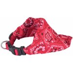 Chadog - collier chien bandana star rouge taille : t2