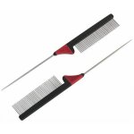 Peigne  queue mtal dents longues
