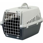 Cage de transport trotters grise taille : m Cage de transport trotters grise taille : m