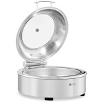 Royal catering - plat de frottement - round avec fenêtre de visualisation 5, 5 l Royal catering - plat de frottement - round avec fenêtre de visualisation 5, 5 l