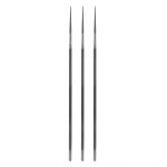 Cha�ne � aff�ter pour tron�onneuse - 3 pi�ces - diam�tre 4, 8 mm (3 / 16 ) - lime ronde en acier � roulements ...