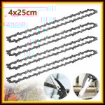 Chaine tronconneuse 40 maillons lot de 4 chane de trononneuse 25cm 40tg 3 / 8 lp 1, 1 mm pour dolmar ...