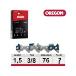 Chaine trononneuse carre powercut 72 dents oregon 73lpx072e