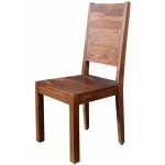 Chaise 45x45 palissandre laqu noisette duke 112