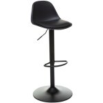 Chaise de bar ajustable aiko noir - atmosphera crateur d'intrieur