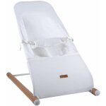 Childhome - balanoire bb chaise  bascule nourrisson balanoire bb bouncer, filet blanc, max. 9kg, ...