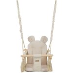 Chaise  bascule bb - balanoire bb - avec oreilles - max 20 kg - crme
