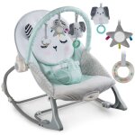 Chaise  bascule nukido avec vibration - menthe