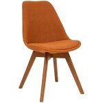 Chaise baya en h�tre 48x55cm ambre atmosphera cr�ateur d'int�rieur