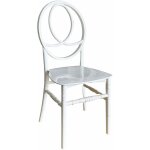 Chaise new phoenix en plastique polypropyl�ne couleur blanc unique monobloc