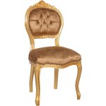 Chaise en bois fauteuil franais tapiss de style louis xvi 44x88x42 cm chaise en htre massif chaise ...