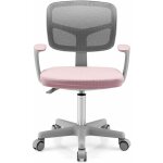 Goplus - chaise de bureau pour enfant, chaise d'etude avec dossier ergonomique et siege pivotant a 360, ...