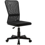 Les tendances - chaise de bureau fauteuil gamer - chaise d'ordinateur noir 44x52x100 cm tissu en maille ...