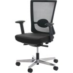 Hhg - jamais utilis] chaise de bureau merryfair forte, fauteuil de bureau, chaise pitovante ergonomique, ...