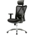 Chaise de bureau sihoo chaise de bureau, ergonomique, appui - lordose rglable, charge max. 150kg, sans ...