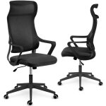 Chaise de bureau sofotel labi en micromesh, noir