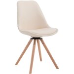 Clp - chaise calais en nature pivotante, cr�me