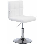 Clp - chaise lounge palma v2 similicuir blanc