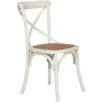 Chaise de cuisine 47x86x52 cm chaise en bois et rotin de salle � manger moderne rustique chaise thonet ...