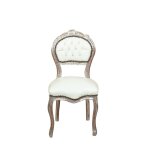 Chaise de cuisine en bois chaise salle � manger 44x89x41 cm chaise de chambre rembourr�e fauteuil salon ...