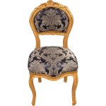 Chaise de cuisine en bois chaise de salle � manger 44x89x44 cm fauteuil en bois et tissu fauteuil de ...