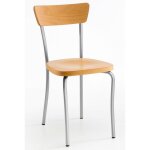 Chaise pour cuisine et salle � manger star - l finition h�tre