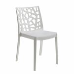 Chaise de fauteuil quipable dans des bars et restaurants en rsine extrieure internes avec un dossier ...