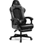 Gtplayer - chaise gaming, fauteuil gamer hauteur r�glable, chaise de gaming avec repose - pied t�lescopique, ...