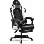 Gtplayer - chaise gaming, fauteuil gamer hauteur r�glable, chaise de gaming avec repose - pied t�lescopique, ...