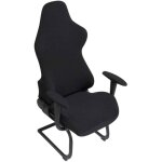 Chaise gaming - housse fauteuil bureau 4 pi�ces / ensemble housse fauteuil gamer avec housses d'accoudoirs ...