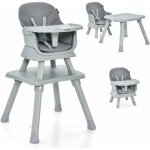 Costway - chaise haute bébé evolutive 6 en 1 avec plateau blocs de construction amovible harnais à 5 ... Costway - chaise haute bébé evolutive 6 en 1 avec plateau blocs de construction amovible harnais à 5 ...