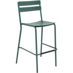 Oviala - chaise haute de terrasse vert fonc�