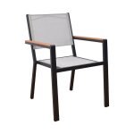 Home deluxe - chaise de jardin empilable sedia quantit� : 1