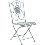 Clp - chaise de fer �l�gante r�tive disponible en diff�rentes couleurs colore : vert antique