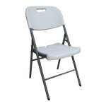 Chaise de jardin pliante en plastique