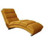 Mobilier1 - chaise longue comfivo 109, wave 05, 84x62x180cm, tapisserie, pieds: plastique