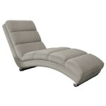 Mobilier1 - chaise longue comfivo 109, wave 15, 84x62x180cm, tapisserie, pieds: plastique
