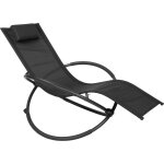 Woltu - chaise longue pliable bain de soleil pour jardin fauteil relax baignoire en tissu respirant charge ...
