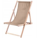 Kadax - chaise longue pliable en bois pour se d�tendre confortablement � la plage, sur le balcon ou dans ...