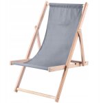 Kadax - chaise longue pliable en bois pour se d�tendre confortablement � la plage, sur le balcon ou dans ...