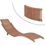 Vidaxl - chaise longue pliable bois de teck solide Vidaxl - chaise longue pliable bois de teck solide