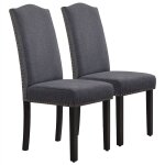 Chaise lot 2 chaises de salle  manger sige rembourr epais chaise de salon mobilier pour maison bureau ...