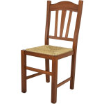 Tommychairs - chaise silvana pour cuisine, bar et salle  manger, robuste structure en bois de htre ...