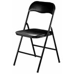 Homeness - chaise pliante de l'int�rieur ou d'acier ext�rieur avec si�ge et dos dans ppcp rembourr� closy ...