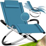Kesser - chaise relax chaise longue chaise de jardin chaise pliante pliable chaise longue � bascule fauteuil ...