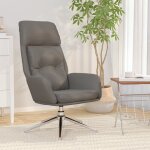 Nova - the living store chaise de relaxation gris cuir véritable - fauteuil confortable - chaise de relaxation ... Nova - the living store chaise de relaxation gris cuir véritable - fauteuil confortable - chaise de relaxation ...