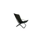 Chaise rembourr�e blinky canapone noire