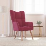 Chaise rembourr�e en velours �l�gant diverses couleurs disponibles couleur : rouge