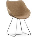Privatefloor - chaise de salle à manger avec accoudoirs - simili cuir - pu - stylix - noir - clun beige ... Privatefloor - chaise de salle à manger avec accoudoirs - simili cuir - pu - stylix - noir - clun beige ...