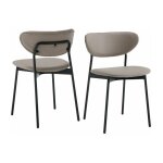Chaises de salle à manger cuir pu lot de 2 chaise de cuisine moderne sans accoudoirs chaise de salle ... Chaises de salle à manger cuir pu lot de 2 chaise de cuisine moderne sans accoudoirs chaise de salle ...
